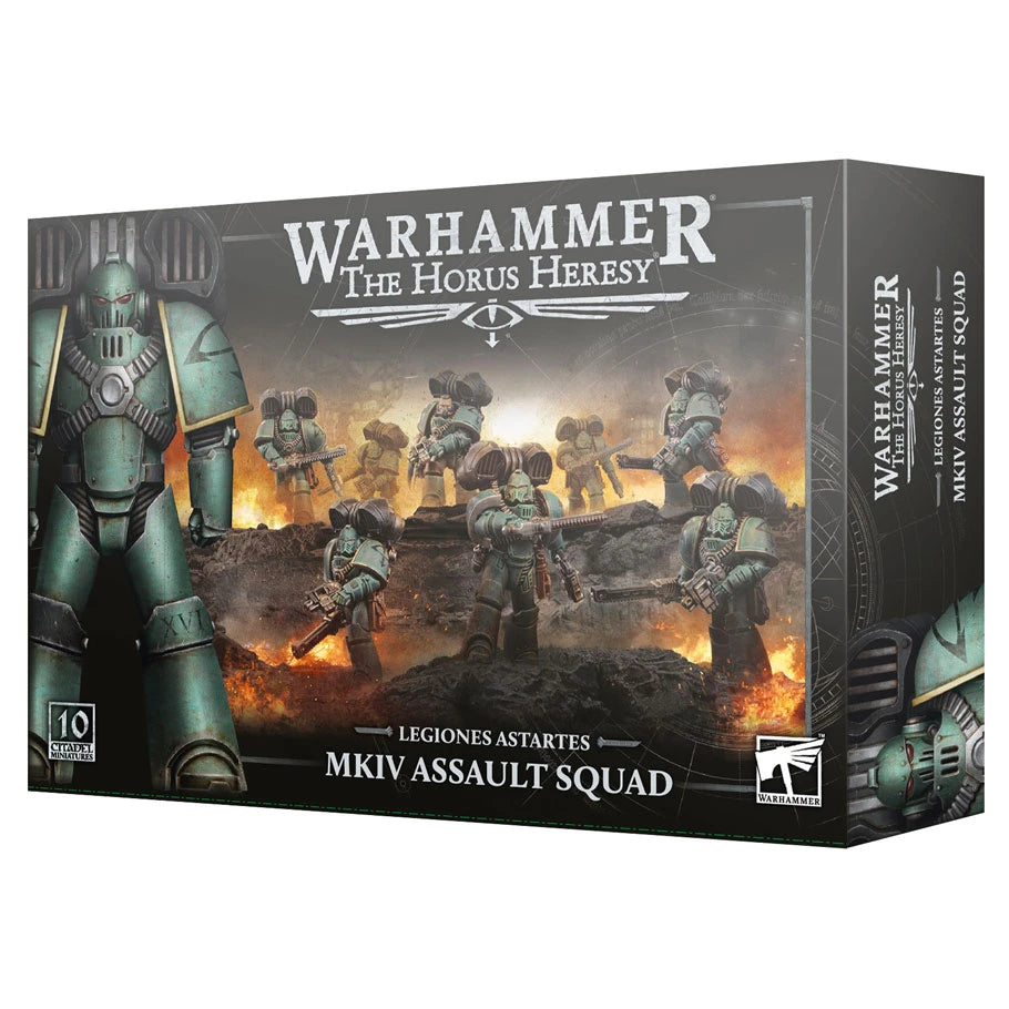 Warhammer Horus Heresy Legiones Astartes MKIV Assault Squad