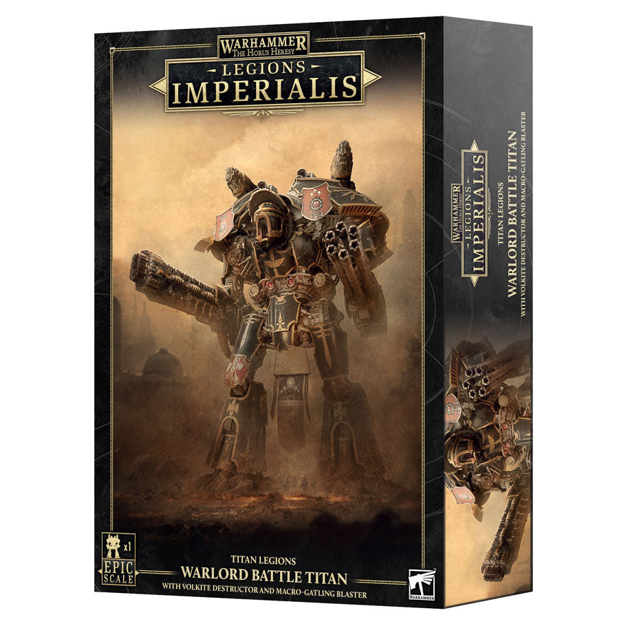 Horus Heresy: Legions Imperialis: Warlord Titan Volkite & Macro-gatling Blaster