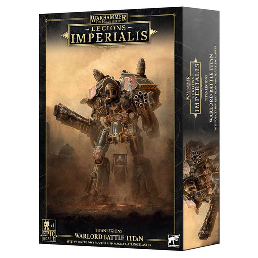 Horus Heresy: Legions Imperialis: Warlord Titan Volkite & Macro-gatling Blaster