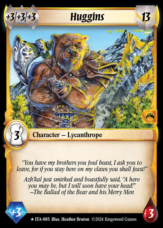 Huggins ITA-085 Rare