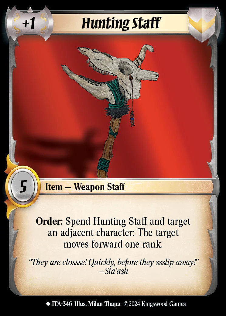 Hunting Staff ITA-346 Uncommon
