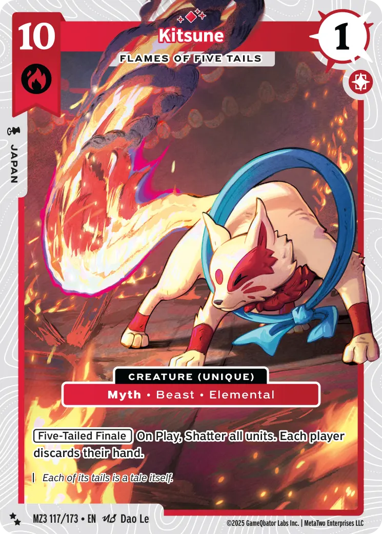 Kitsune MZ3_117 Super Rare