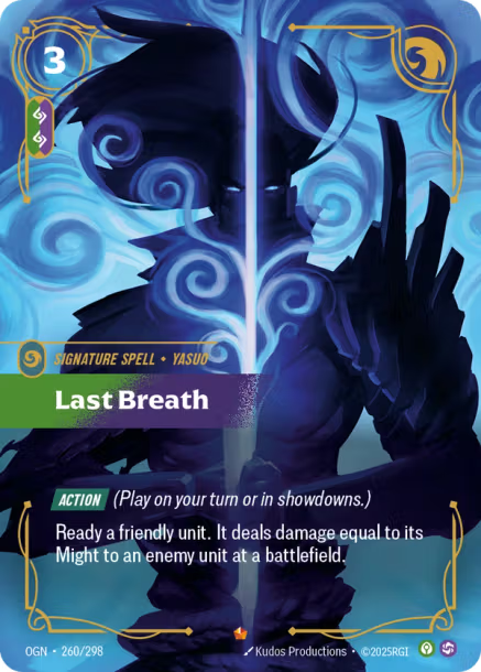 Last Breath OGN 260-298 Epic