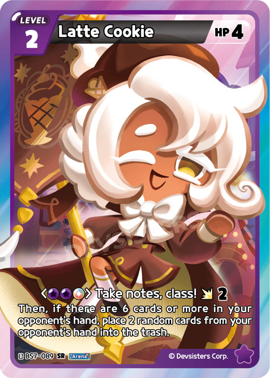 Latte Cookie BS7_089 Purple Mix SR