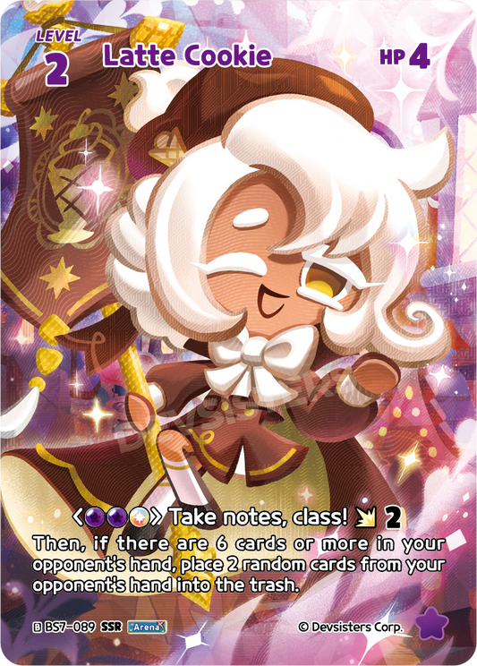 Latte Cookie BS7_089 Purple Mix SSR