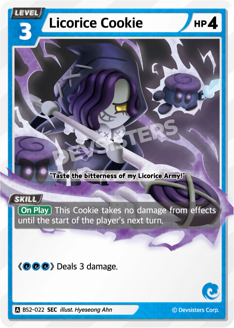 Licorice Cookie BS2-022 SEC