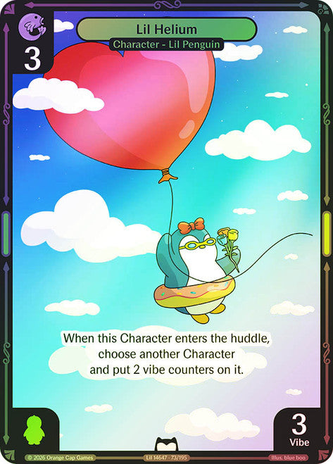 Vibes: Birb & Pengu: Lil Helium #073 Foil