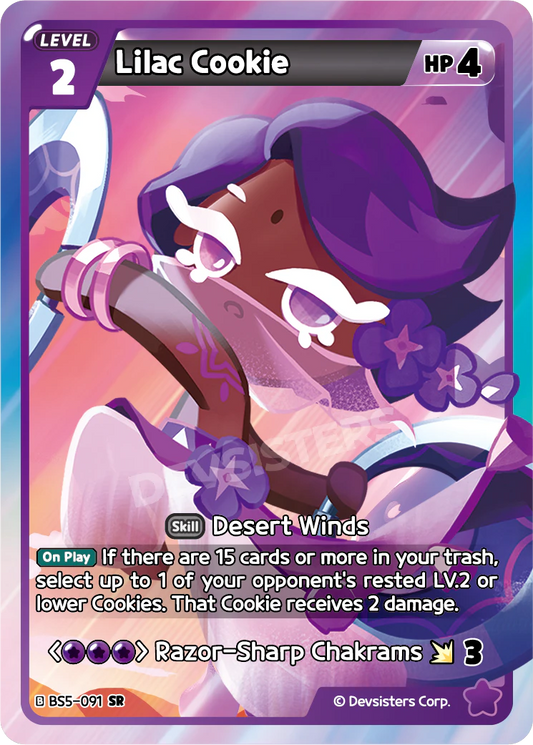 Lilac Cookie BS5_091 Purple SR