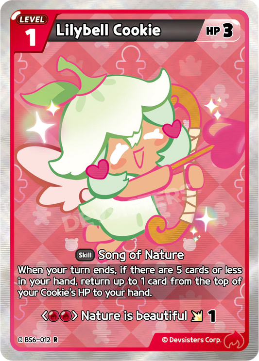 Lilybell Cookie BS6_012 Red Rare