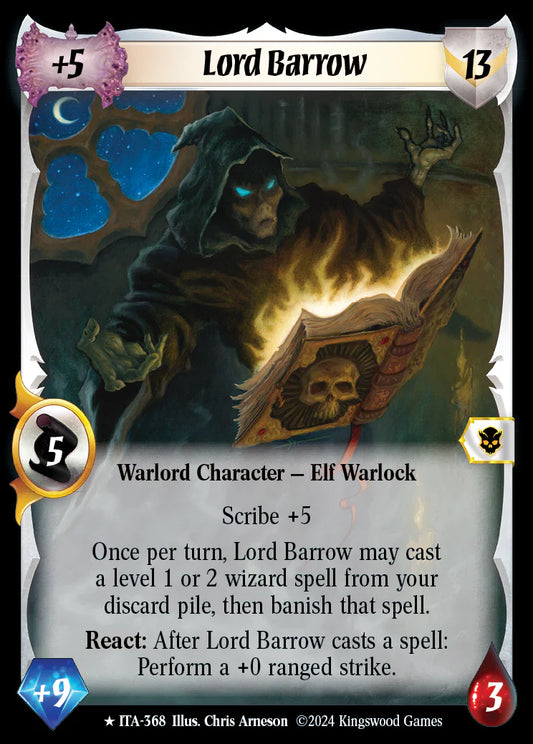 Lord Barrow ITA-368 Rare (Extended Art)