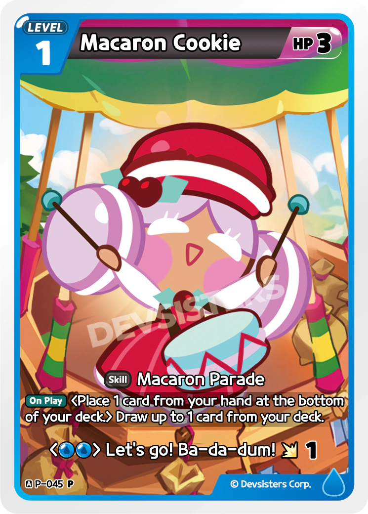 Macaron Cookie P-045 Promo