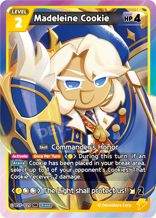 Madeleine Cookie BS7_029 Yellow Mix SR