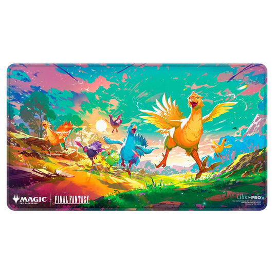 Magic the Gathering Final Fantasy Chocobos Holofoil Playmat