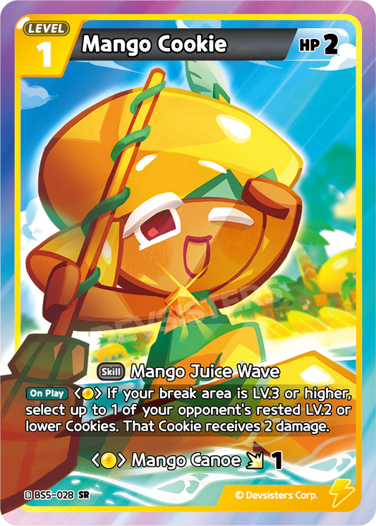 Mango Cookie BS5_028 Yellow SR