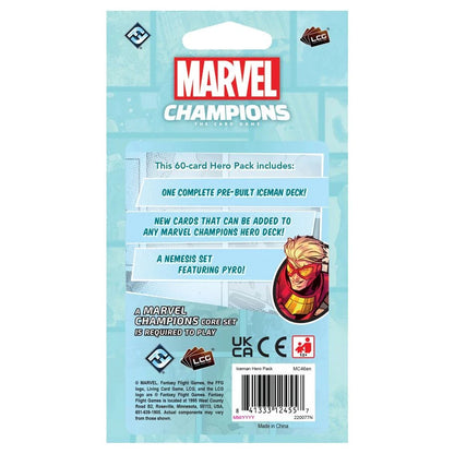 Marvel Champions LCG Iceman Hero Pack