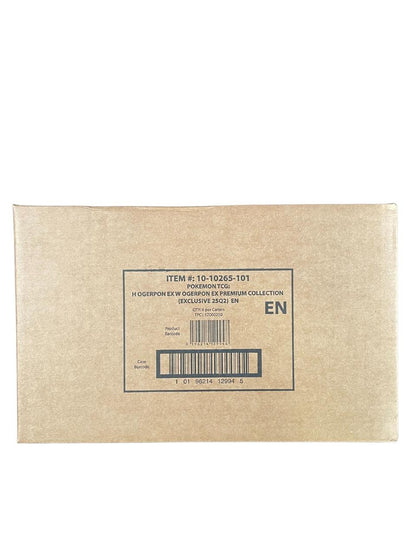 Pokemon TCG Masks of Ogerpon Premium Collection Sealed Case