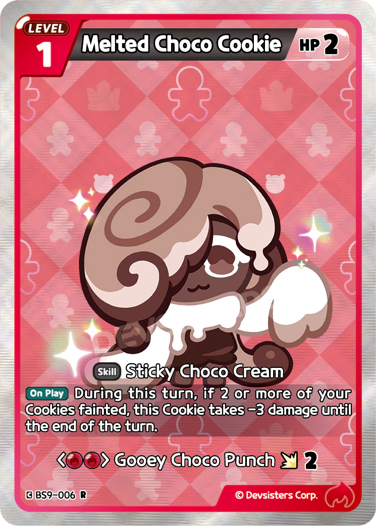 Melted Choco Cookie BS9-006 RARE