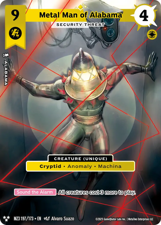 Metal Man of Alabama MZ3-197 ALT ART
