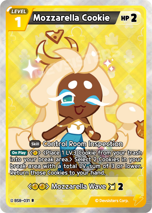 Mozzarella Cookie BS8-031 RARE