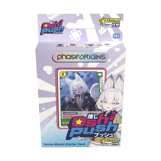 Oshi Push TCG: Tenma Maemi Starter Deck