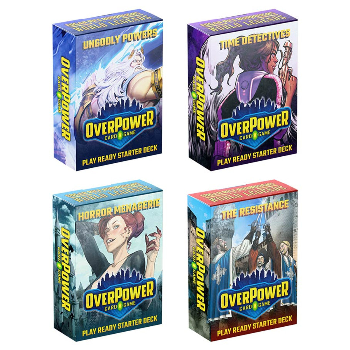 OverPower: Edgar Rice Burroughs and the World Legends: Starter Deck Time Detectives