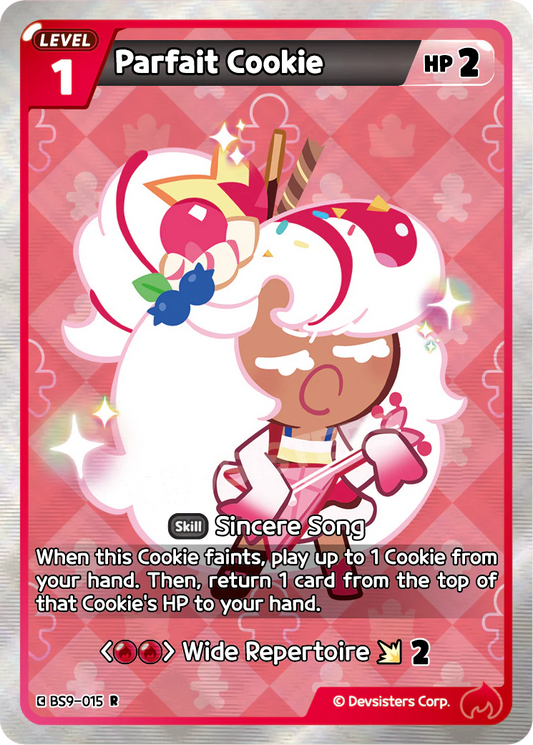 Parfait Cookie BS9-015 RARE