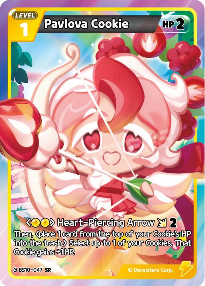 Pavlova Cookie BS10-047 - The Dark Enchantress War (BS10-BS11) Yellow
