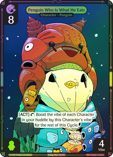 Vibes: Birb and Pengu: Penguin Who Is What He Eats #082 Foil