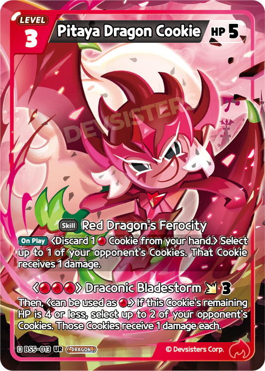 Pitaya Dragon Cookie BS5_013 Red UR