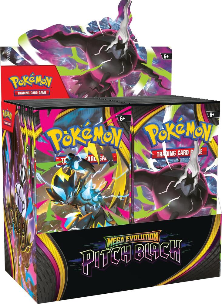 PokemonTCG Mega Evolution 5 Pitch Black Booster Display Box (Limit 1 Per client)