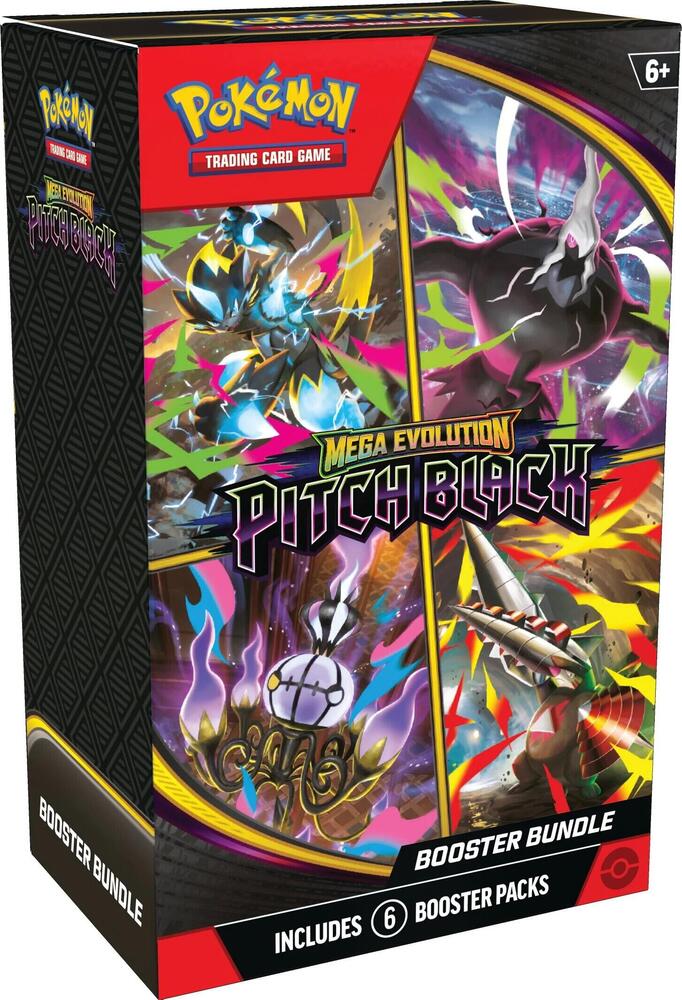 Pokemon TCG Mega Evolution 5 Pitch Black Booster Bundle (Limit 1 )