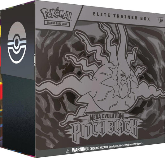 Pokemon Mega Evolution 5 Pitch Black Elite Trainer Box (Limit 1)