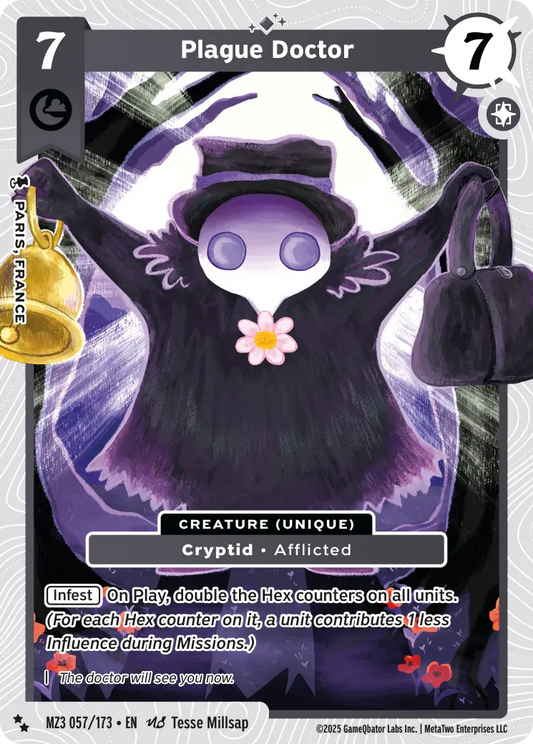 Plague Doctor MZ3_057 Super Rare
