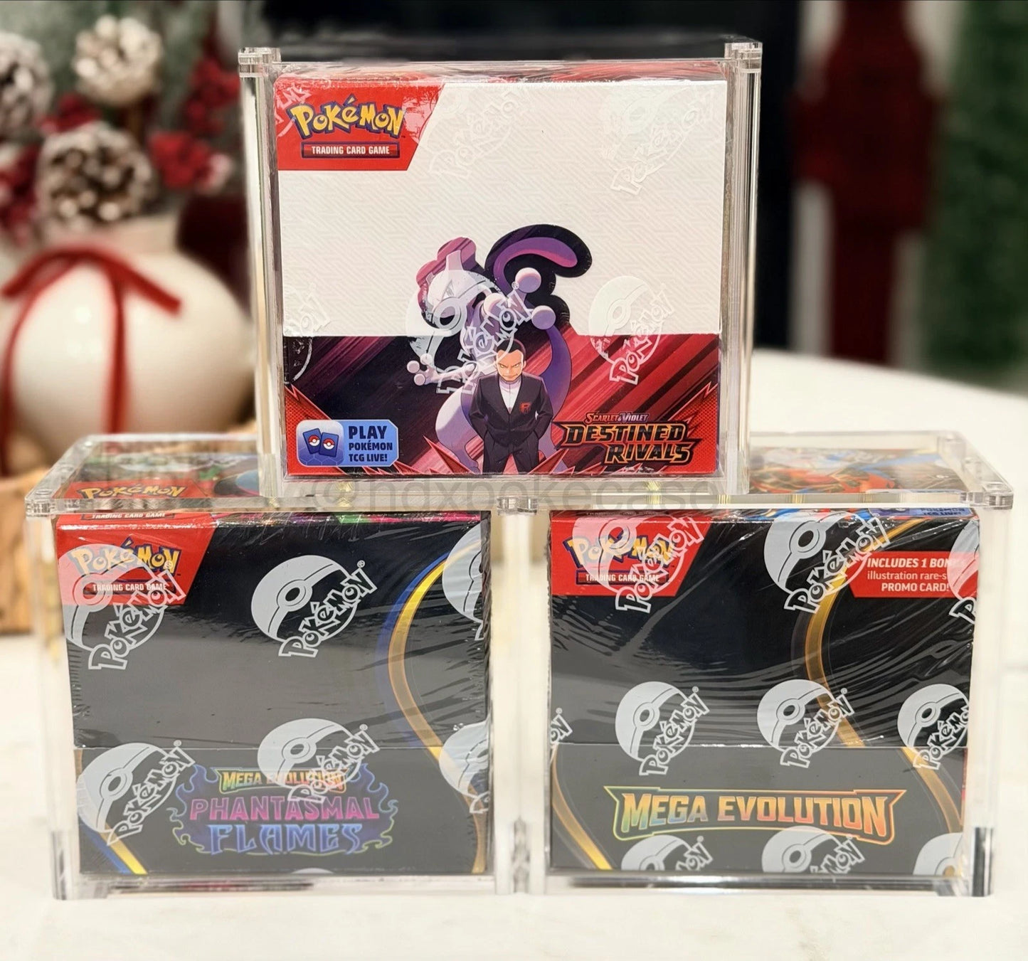 Pokemon Acrylic Booster Box Protective Case-Ultra Premium Quality