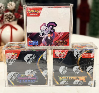Pokemon Acrylic Booster Box Protective Case-Ultra Premium Quality