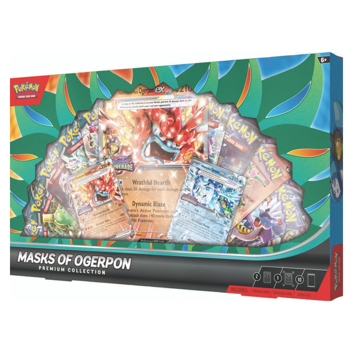 Pokemon TCG Masks of Ogerpon Premium Collection Sealed Case