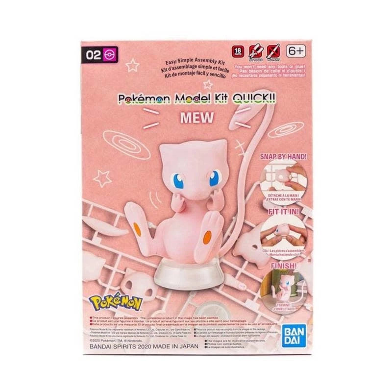 Pokemon Model Kit Quick Mew