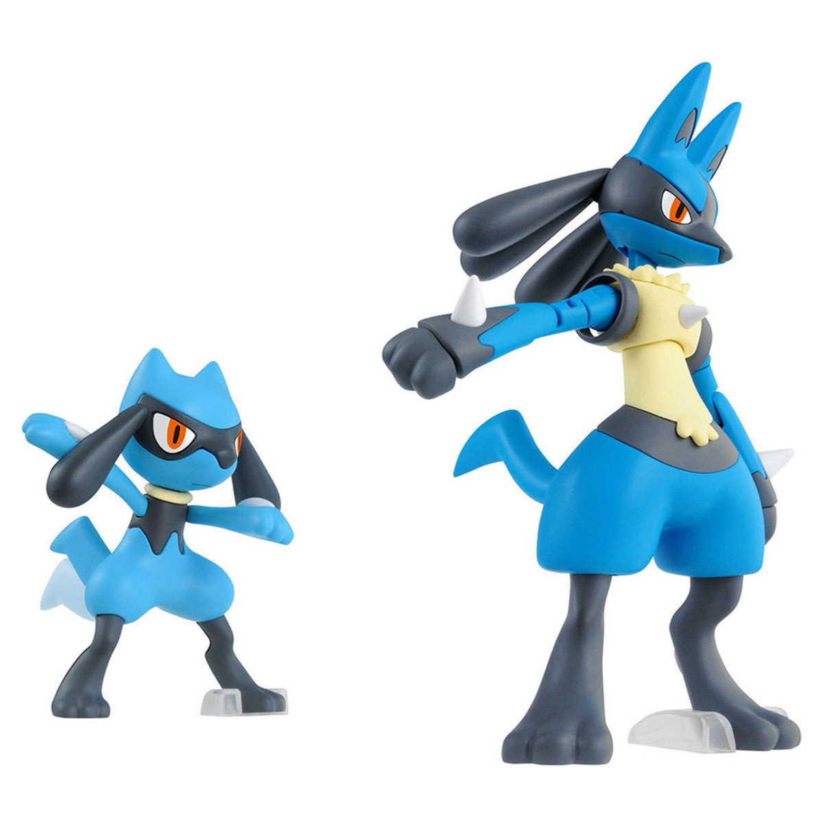 Pokemon  Model Kit Riolu & Lucario