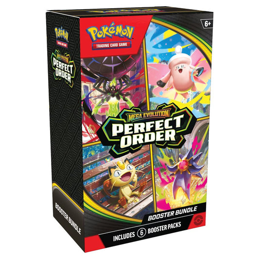 Pokémon TCG: Mega Evolution 3: Perfect Order: Booster Bundle ( Limit 1 per perosn/household)