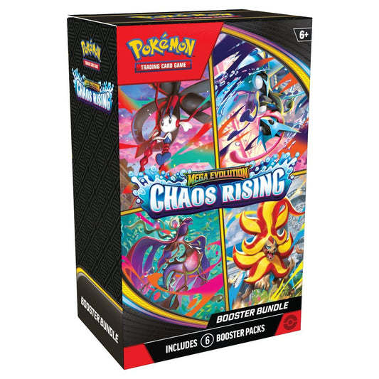 Pokemon TCG Mega Evolution 4 Chaos Rising Booster Bundle (Limit 1 )