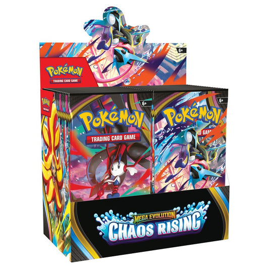 PokemonTCG Mega Evolution 4 Chaos Rising Booster Display Box (Limit 1 Per client)