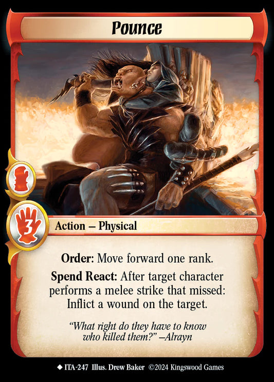 Pounce ITA-247 Foil