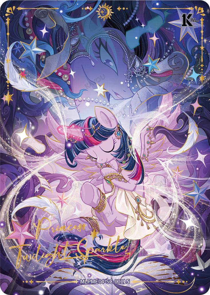 MLP FE. Moon Edition Series 4 Princess Twilight Sparkle MLPME04-SC-001L5