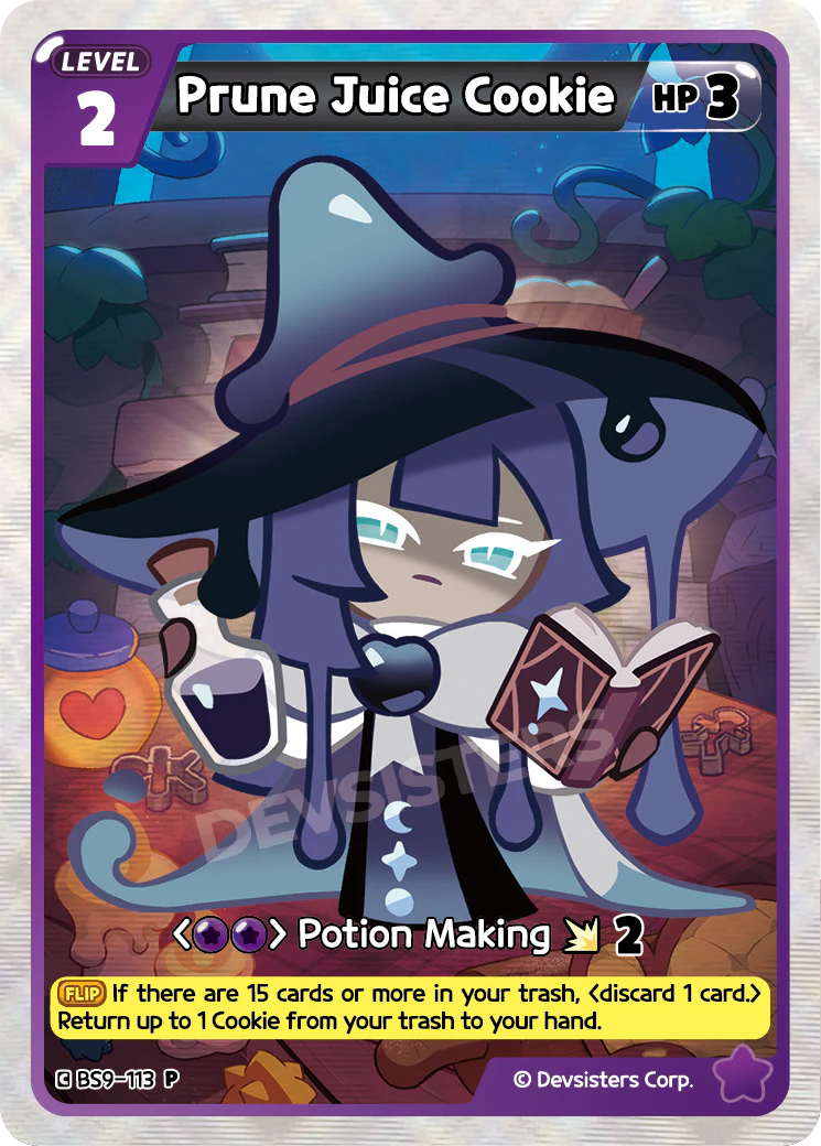 Prune Juice Cookie BS9-113 PROMO (PURPLE)