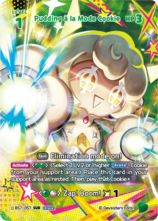 Pudding a la Mode Cookie BS7_057 Green Mix SUR