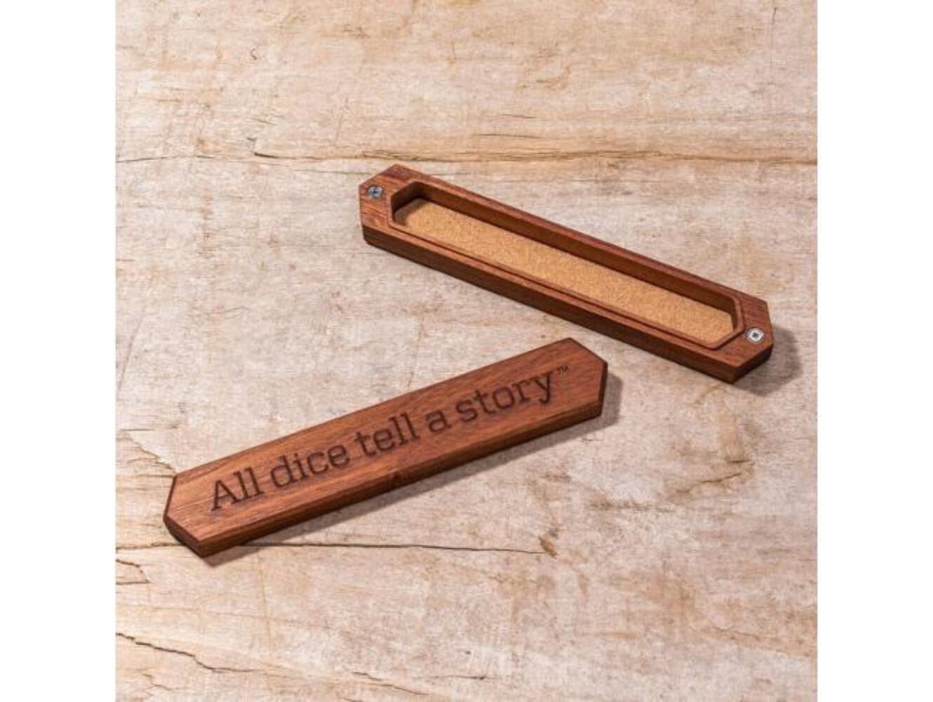 RPG Dice Box ALL DICE sapelli Q-Workshop