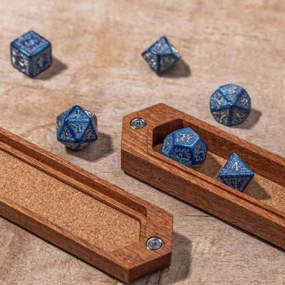 RPG Dice Box ALL DICE sapelli Q-Workshop