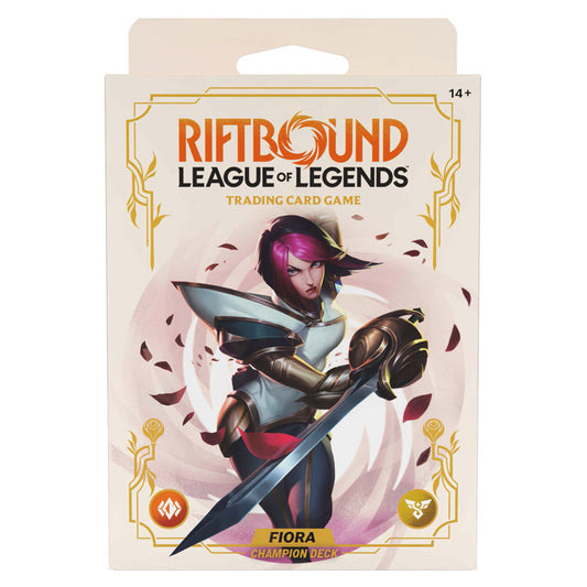 Riftbound: League of Legends TCG: Spiritforged: Champion Deck: Fiora