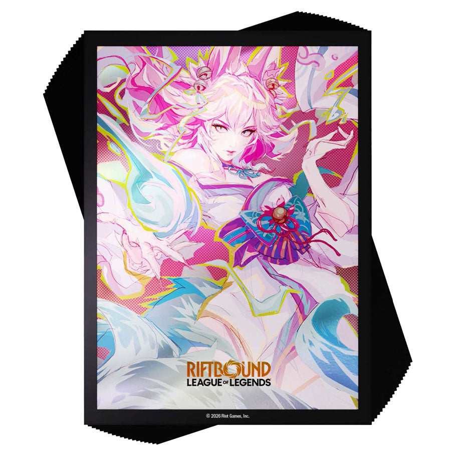 Deck Protector: Riftbound: Spiritforged: Spirit Blossom Ahri (100 ...