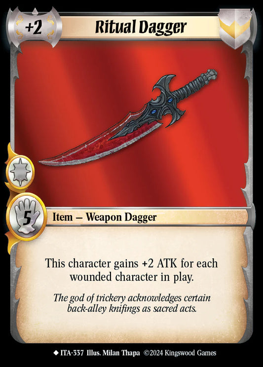 Ritual Dagger ITA-337